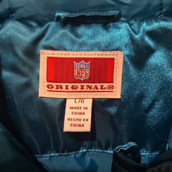 Green Bay Packer's 90s Vintage Fur Trim Hooded Jacket - Picture 15 of 16